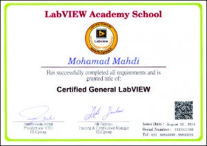 labview نمونه مدرک 
