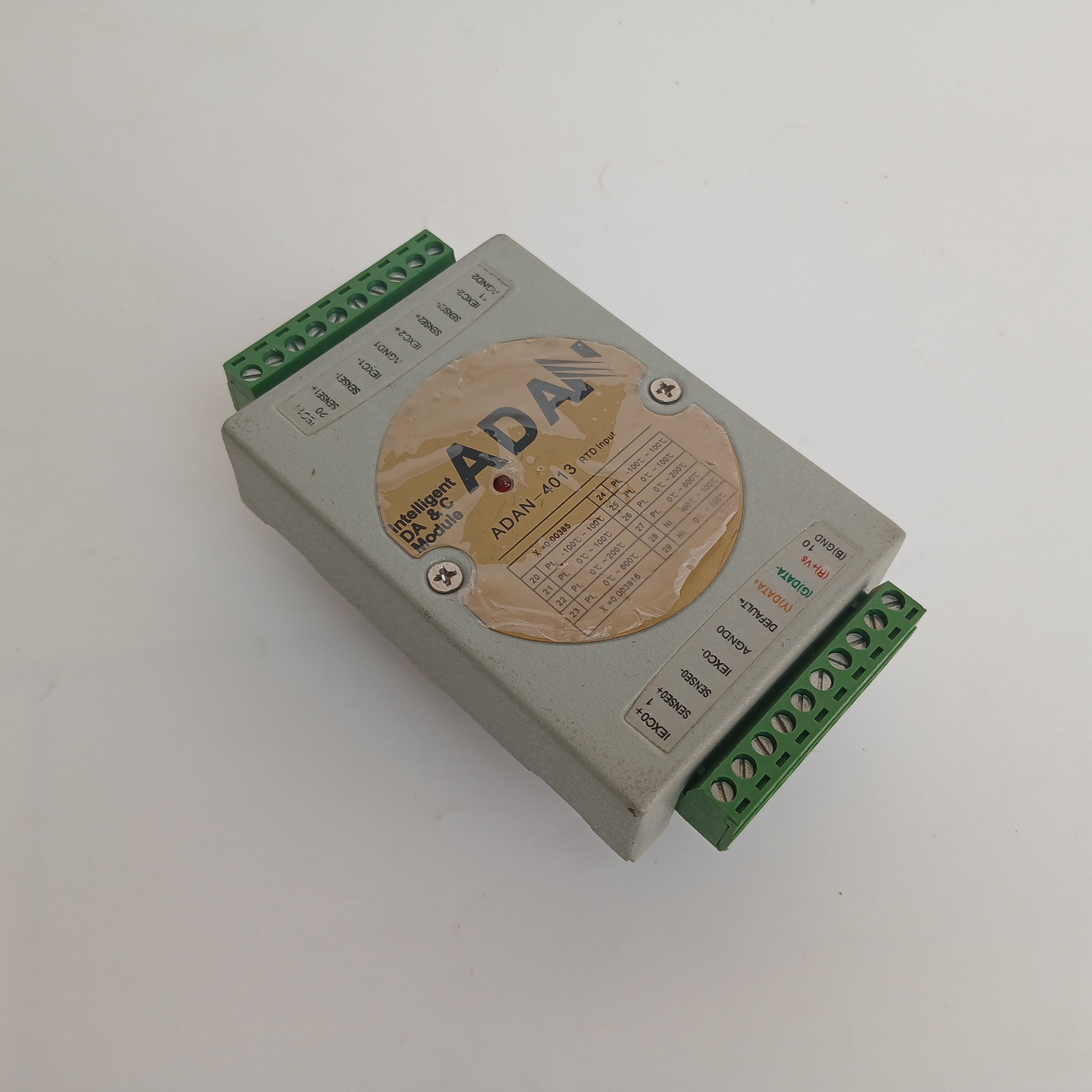 کارت PT100 چهارسیمه